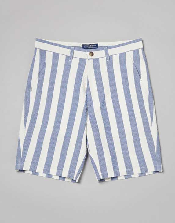 Men's Seersucker Shorts | Joseph Turner