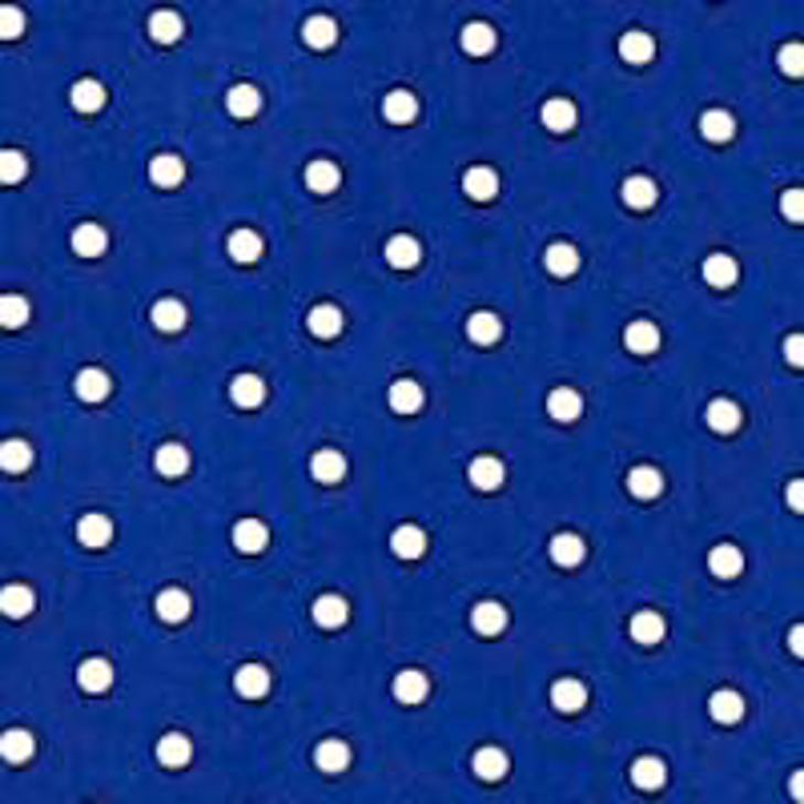 Navy/White Polkadot (fine)