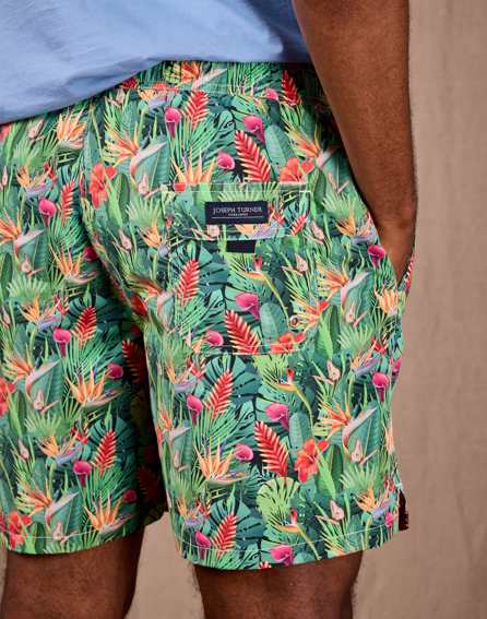 Swimming Trunks - Birds of Paradise