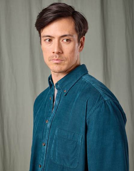 Needlecord Shirt - Teal