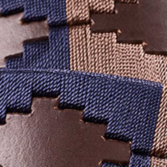 Navy/Brown