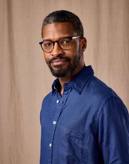 Linen Shirt Short Sleeve - Atlantic