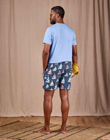 Swimming Trunks - Sailboats