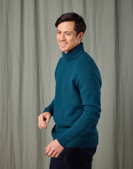 Dalesway Roll Neck - Teal