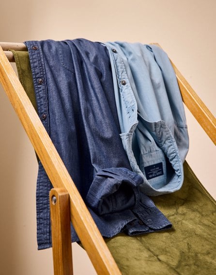 Chambray Shirt - Light Blue