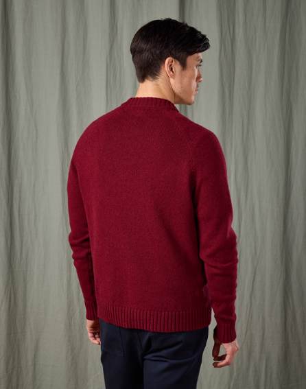 Dalesway Crew Neck - Burgundy