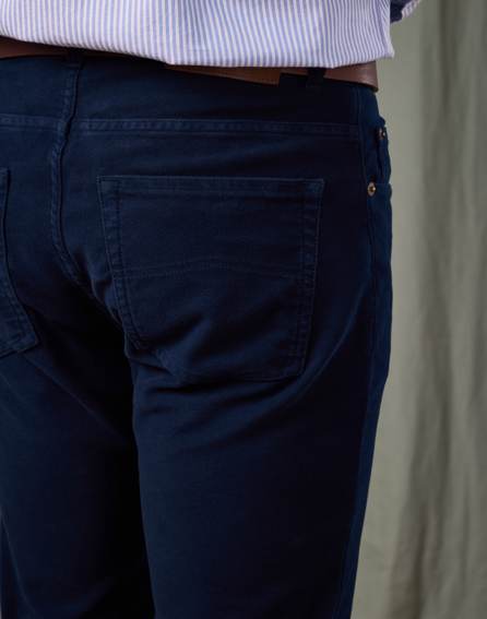 Moleskin Jeans - Navy