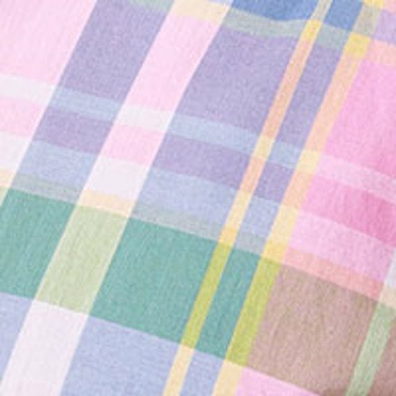 Blue/Green/Pink Madras