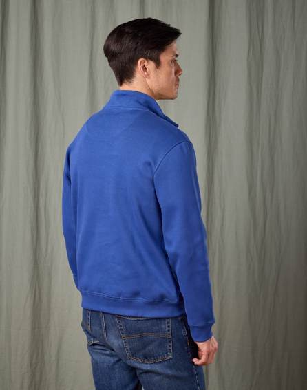 Half Zip Sweatshirt - Dark Blue