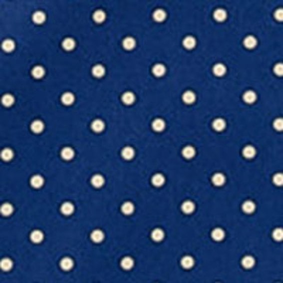 Navy/White Polkadot (fine)