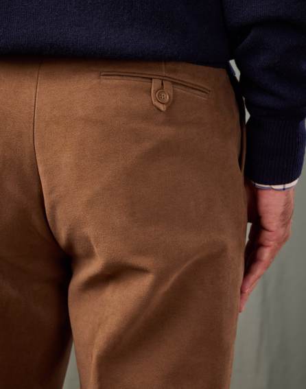 Moleskin Trousers - Khaki