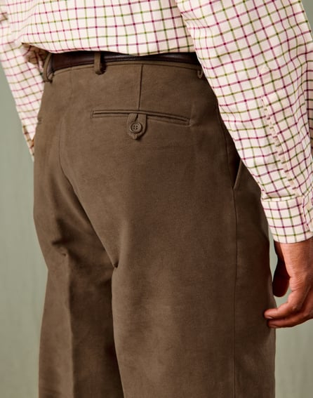 Moleskin Trousers - Khaki