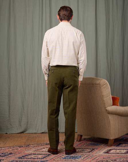 Moleskin Trousers - Dark Green