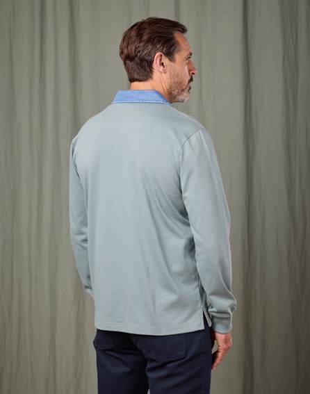 Rugby Shirt - Washed Green