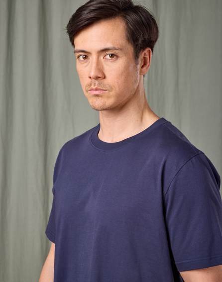 Cotton T Shirt - Navy