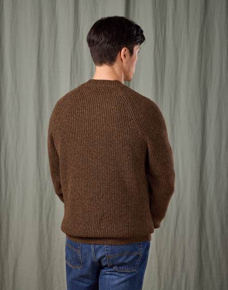 Yak Crew Neck - Moss