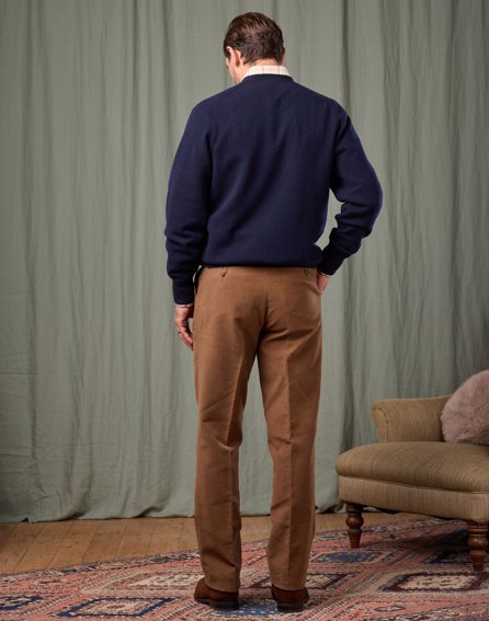 Moleskin Trousers - Khaki