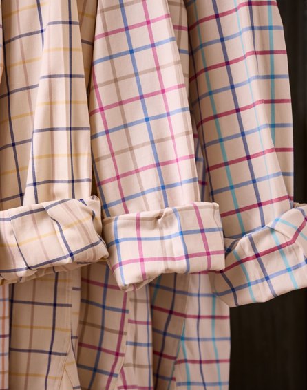Blue/Yellow Country Check Shirt