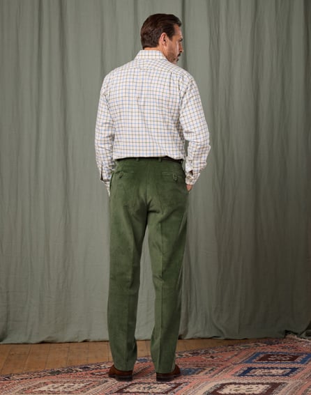 Corduroy Trousers - Forest
