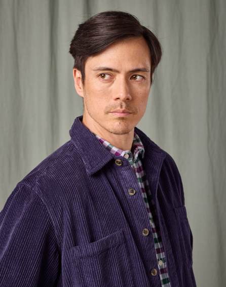 Corduroy Overshirt - Navy