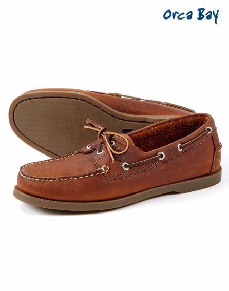 Creek Deck Shoes - Russet | Joseph Turner