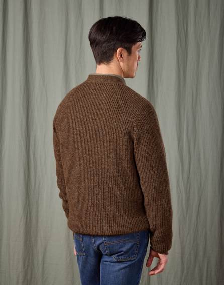Yak Cardigan - Moss