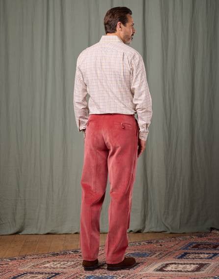 Corduroy Trousers - Soft Red