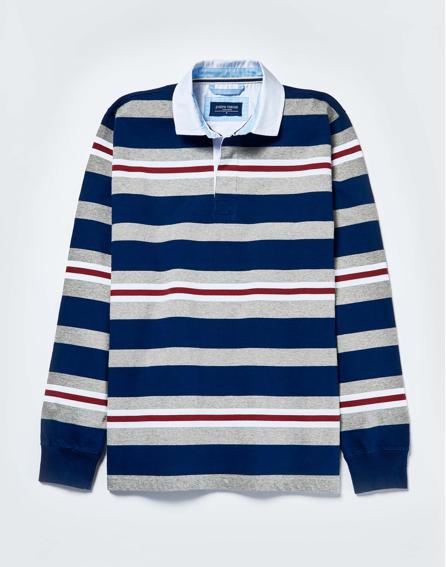 Rugby Shirt - Navy/Grey