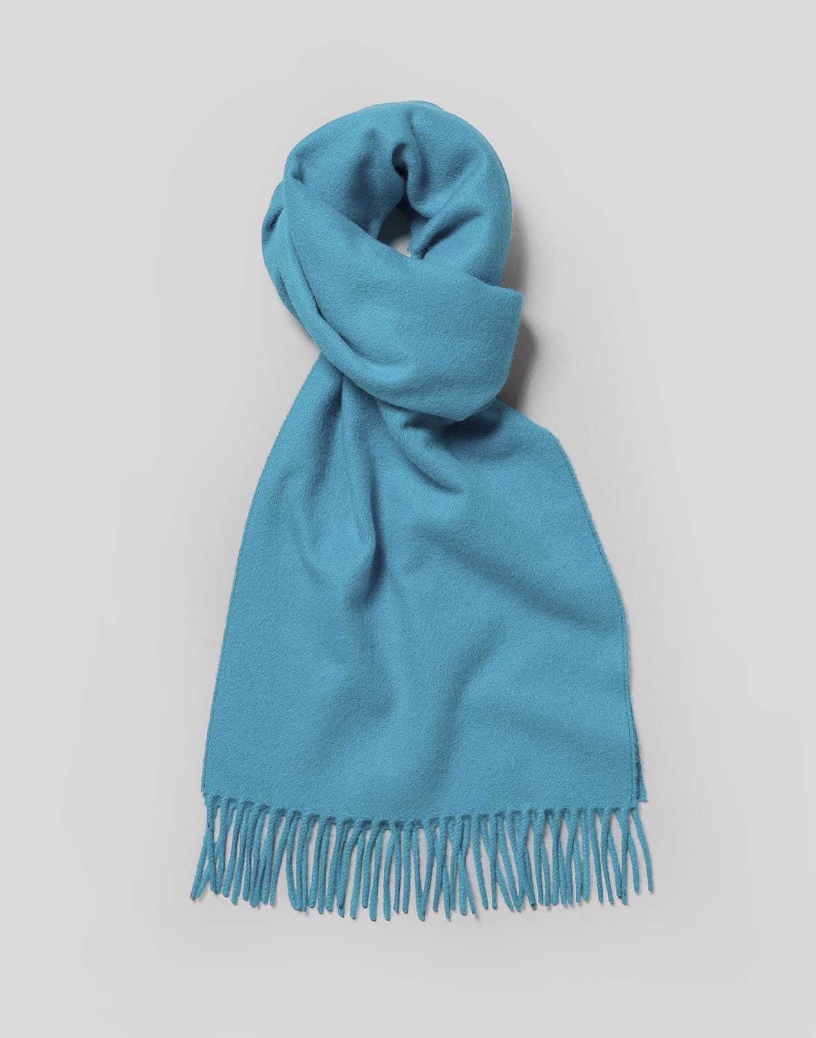 Cashmere Scarf - Peacock
