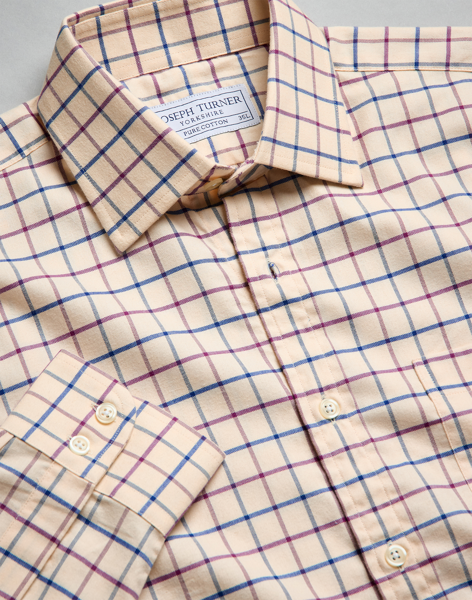 Navy/Plum Country Check Shirt