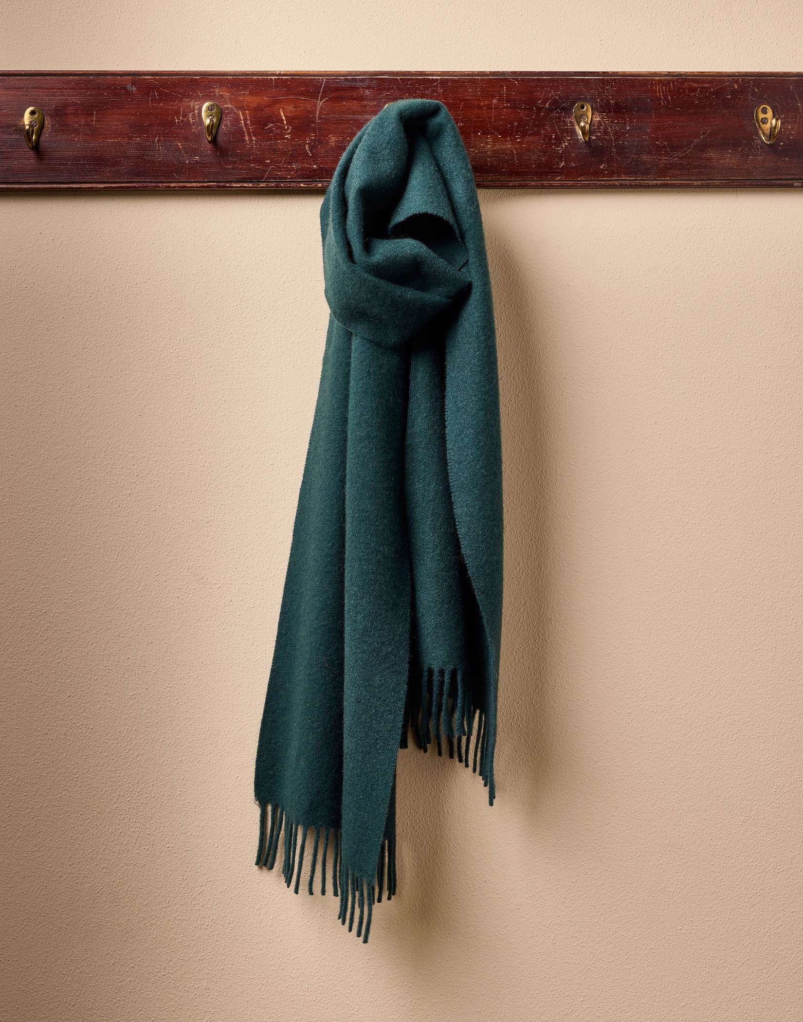 Cashmere Scarf - Bottle Green