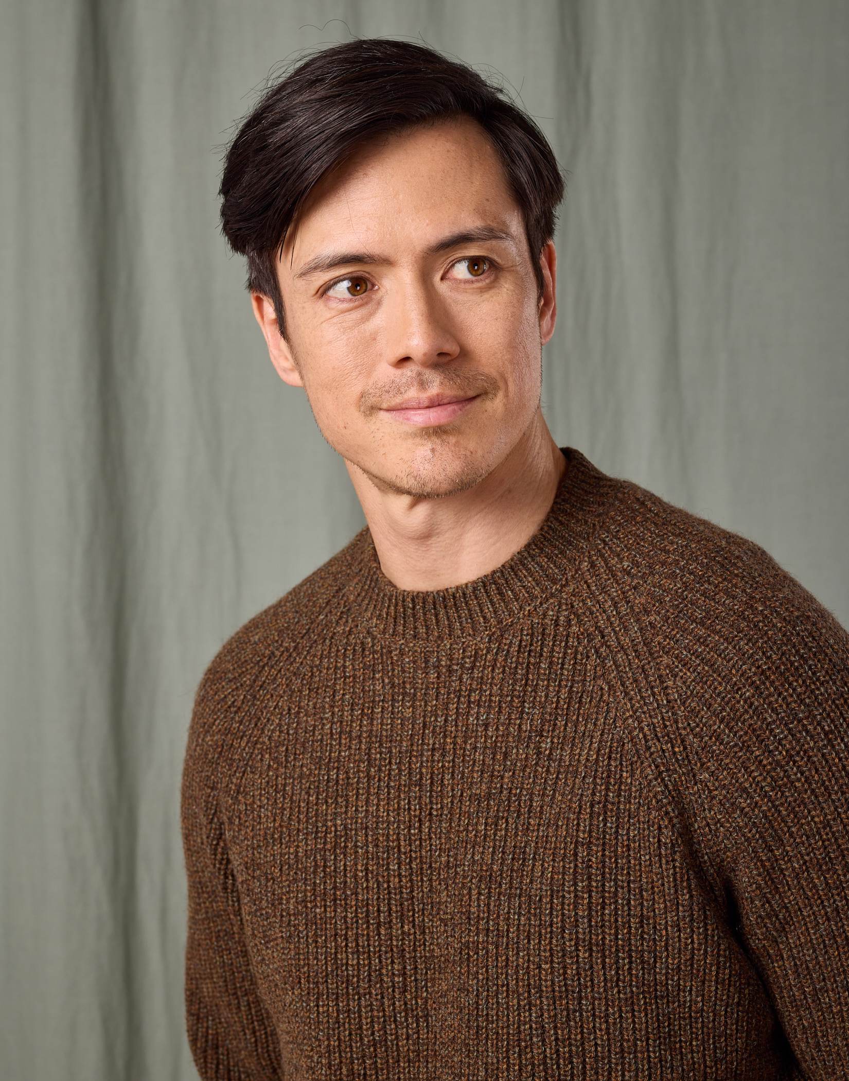 Yak Crew Neck - Moss
