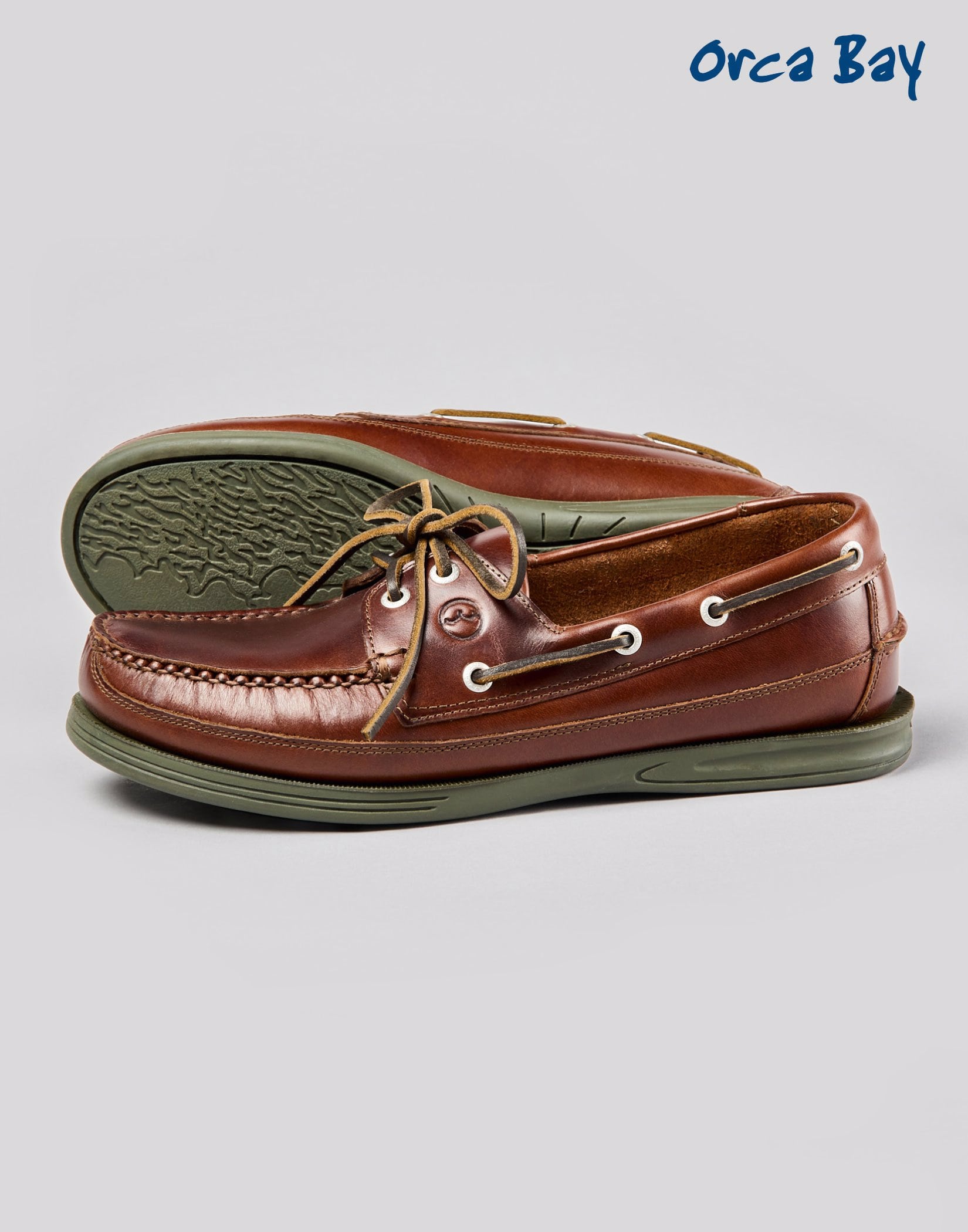 Fowey Deck Shoe - Elk