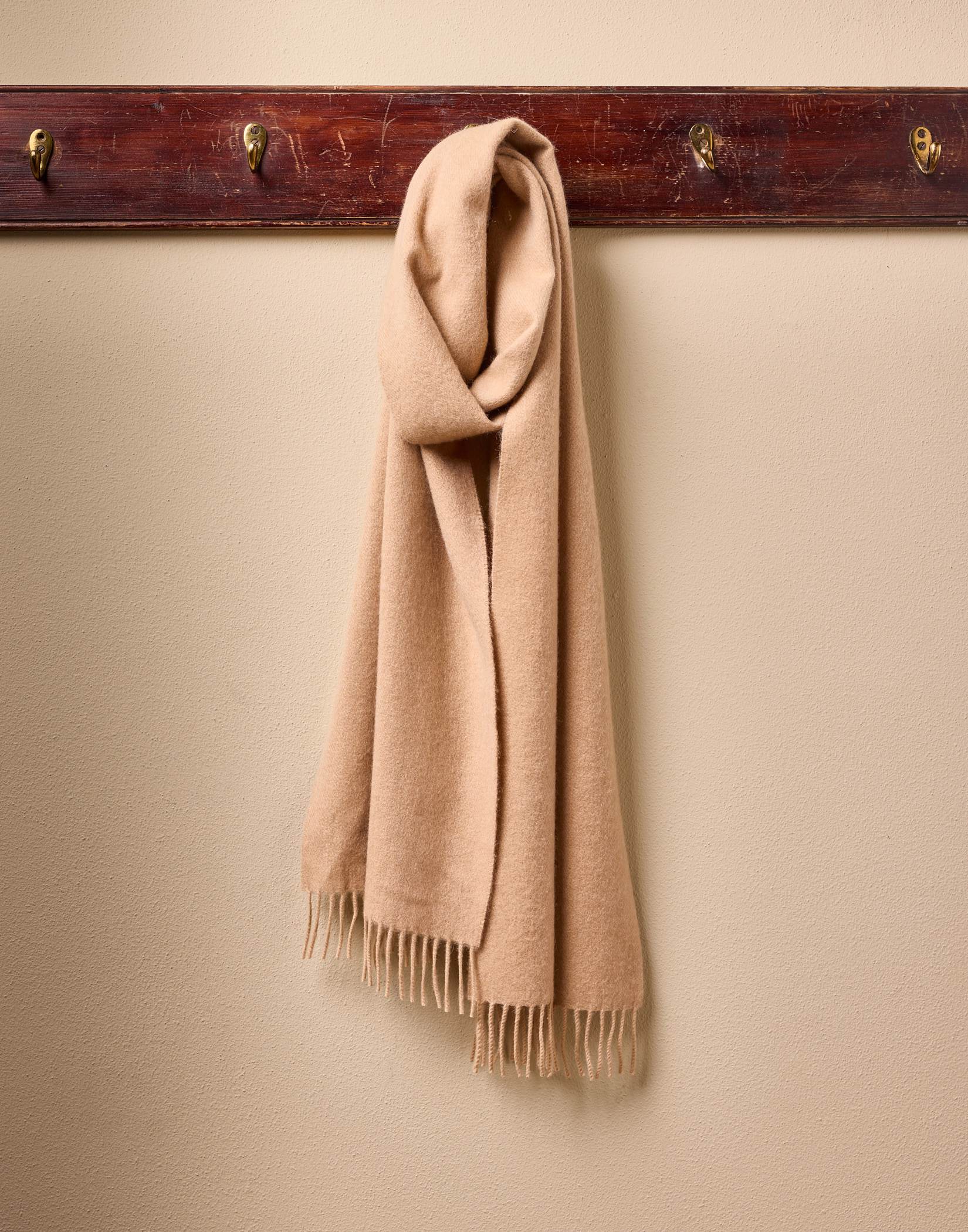 Cashmere Scarf - Camel