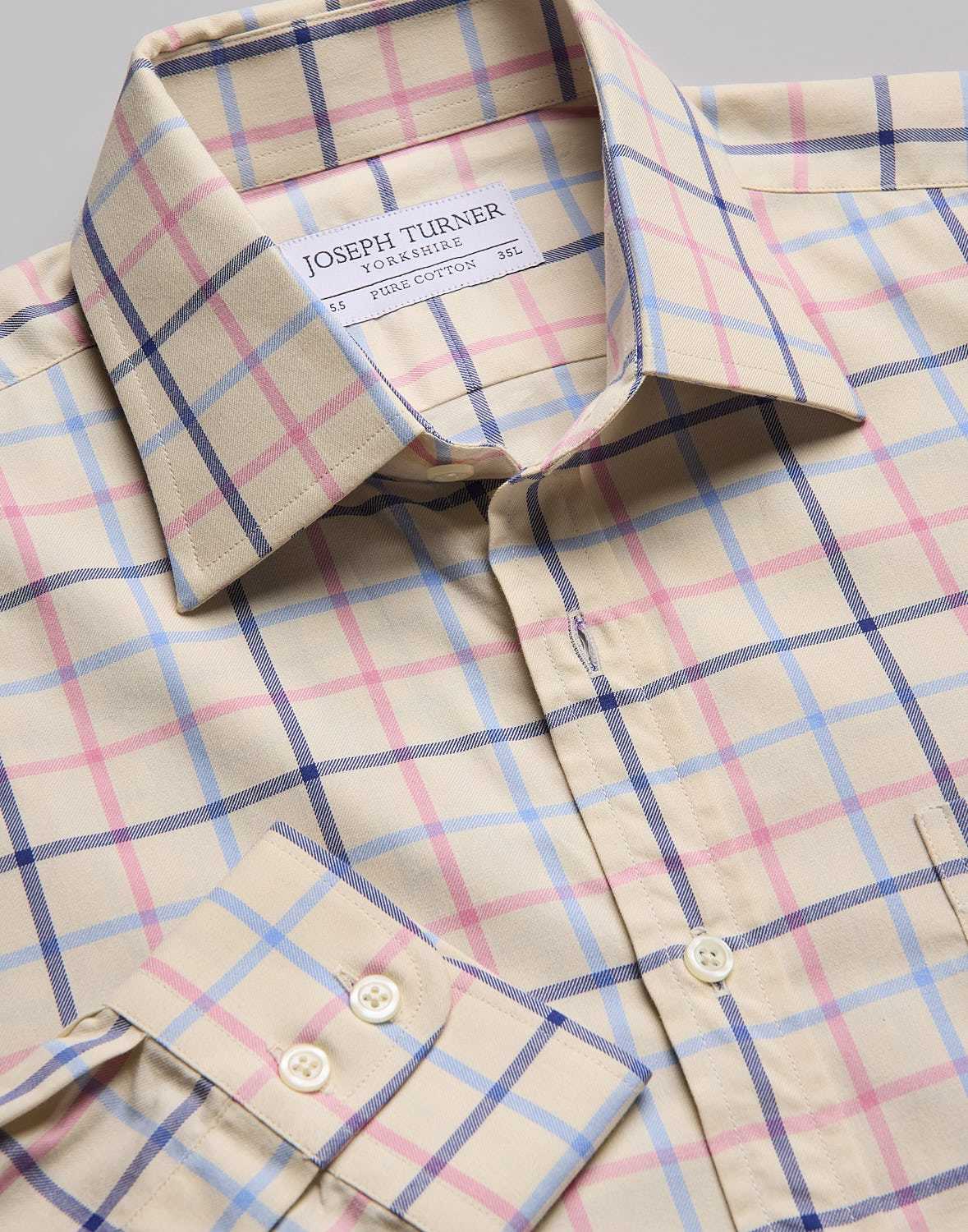 Blue/Pink Country Check Shirt