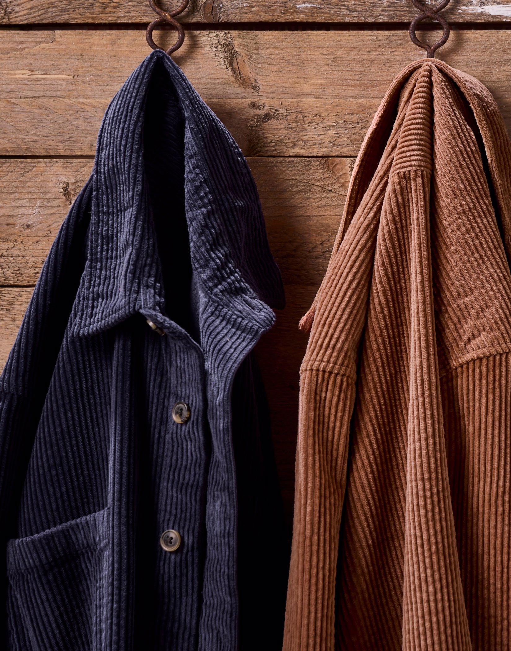 Corduroy Overshirt - Navy