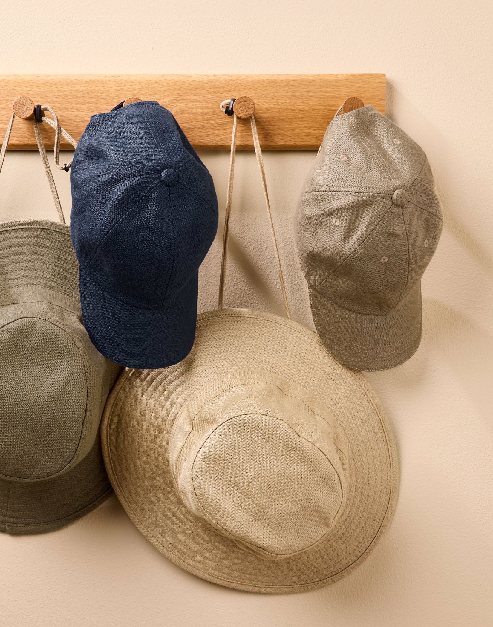 Linen Explorer Hat - Stone (Wheat)