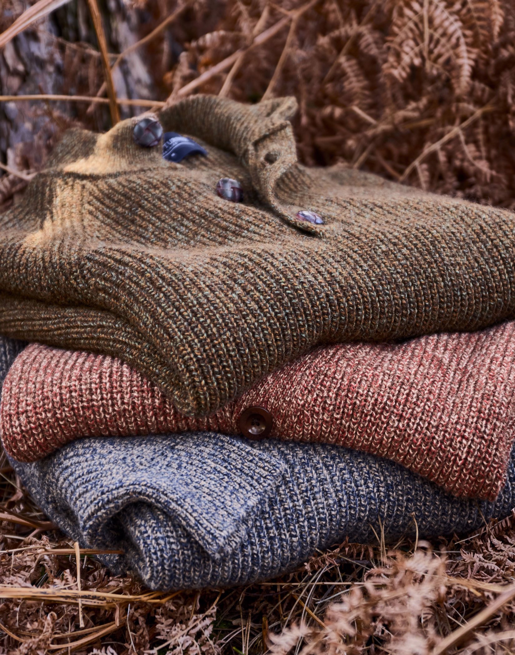 Yak Crew Neck - Moss