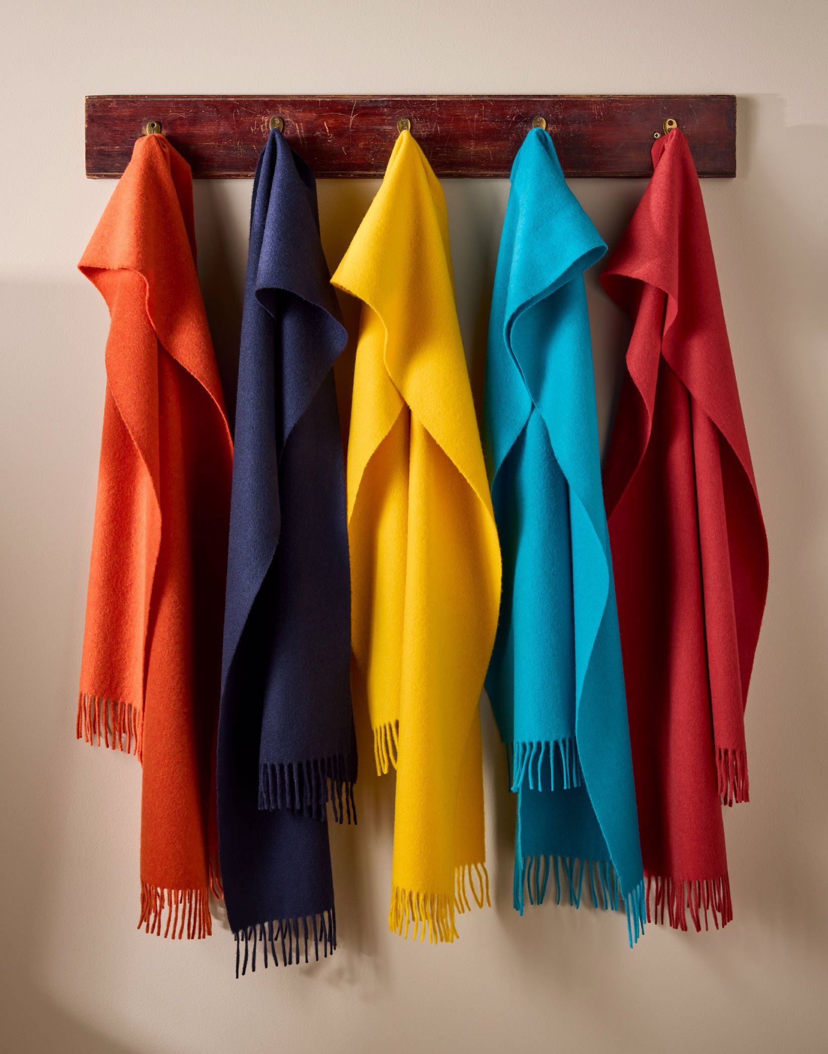 Cashmere Scarf - Peacock