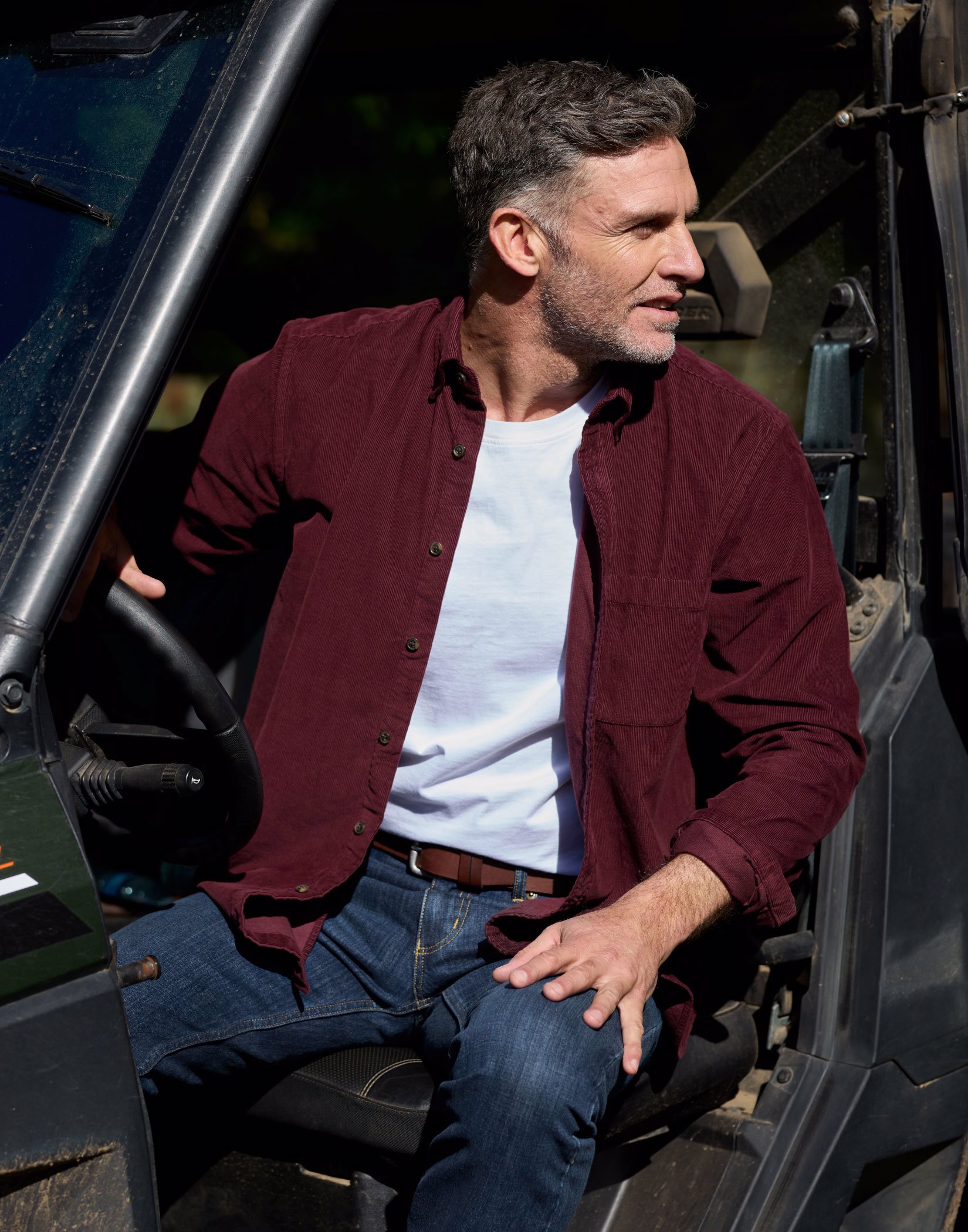 Needlecord Shirt - Fig