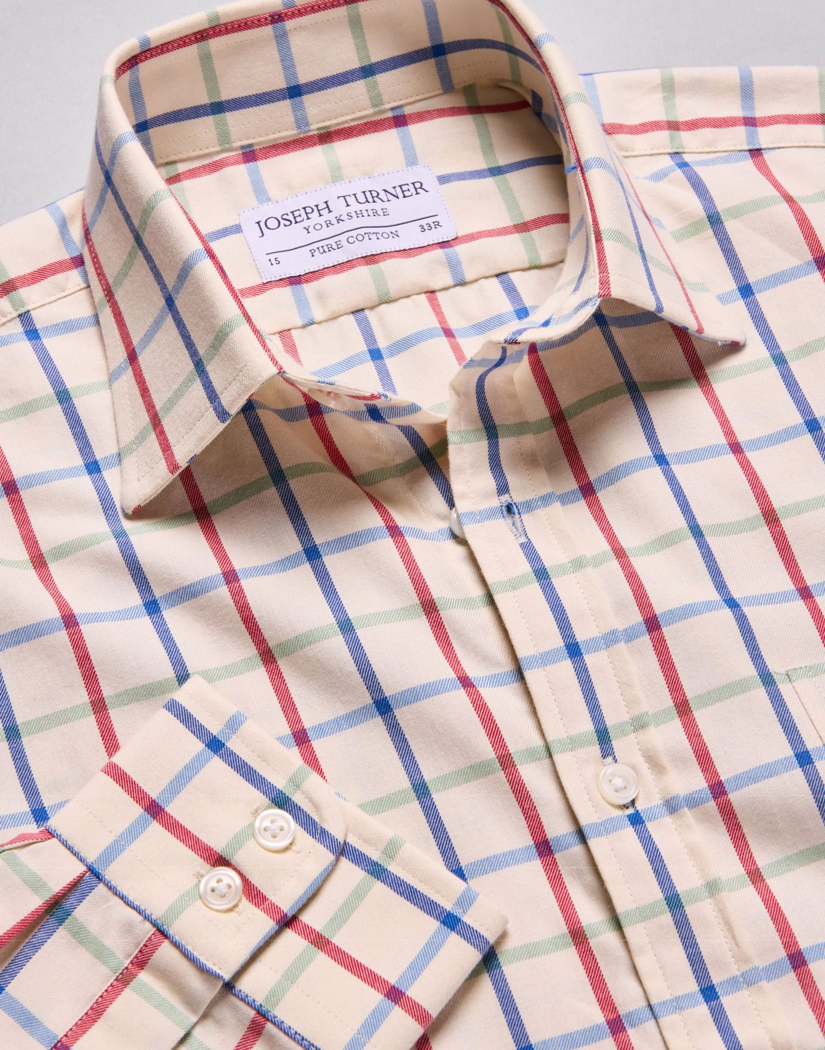 Red/Blue/Green Country Check Shirt