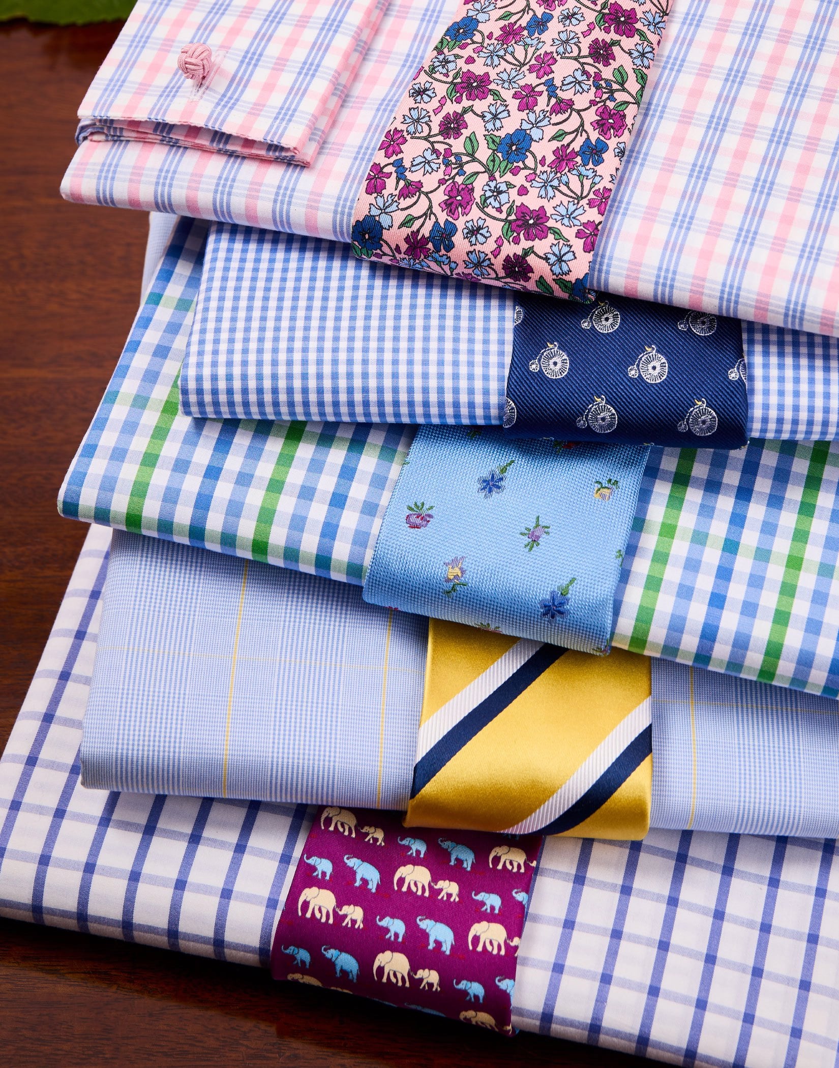 Wildflowers on Sky Woven Silk Tie