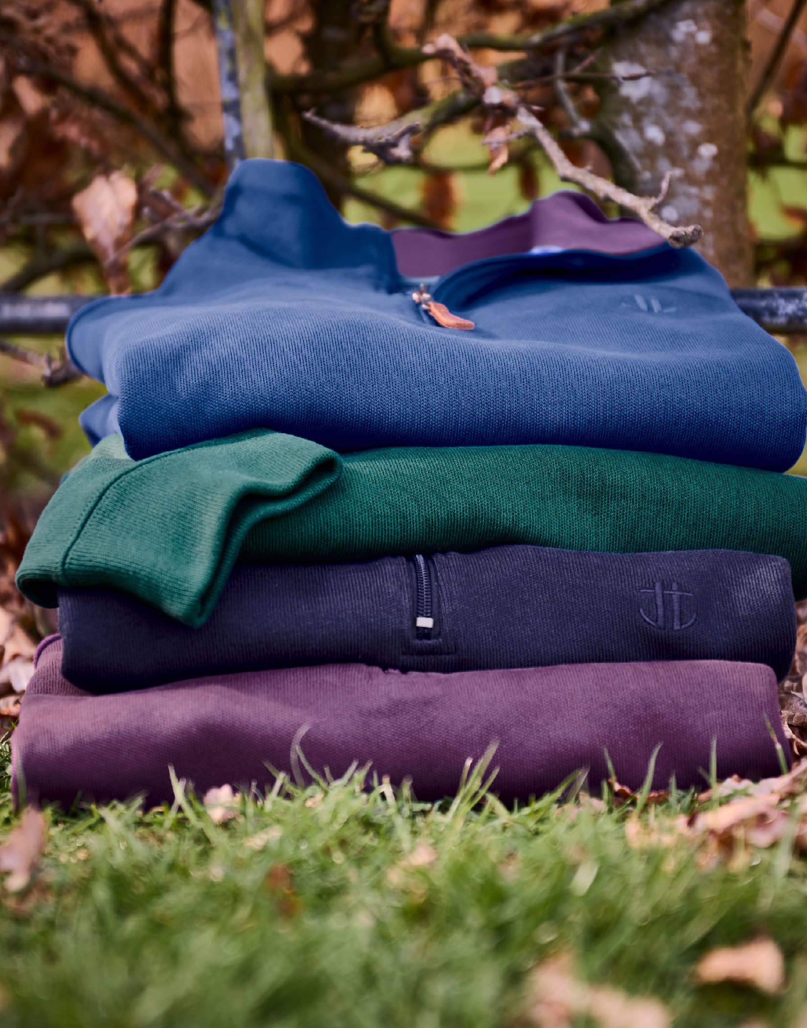 Half Zip Sweatshirt - Dark Blue