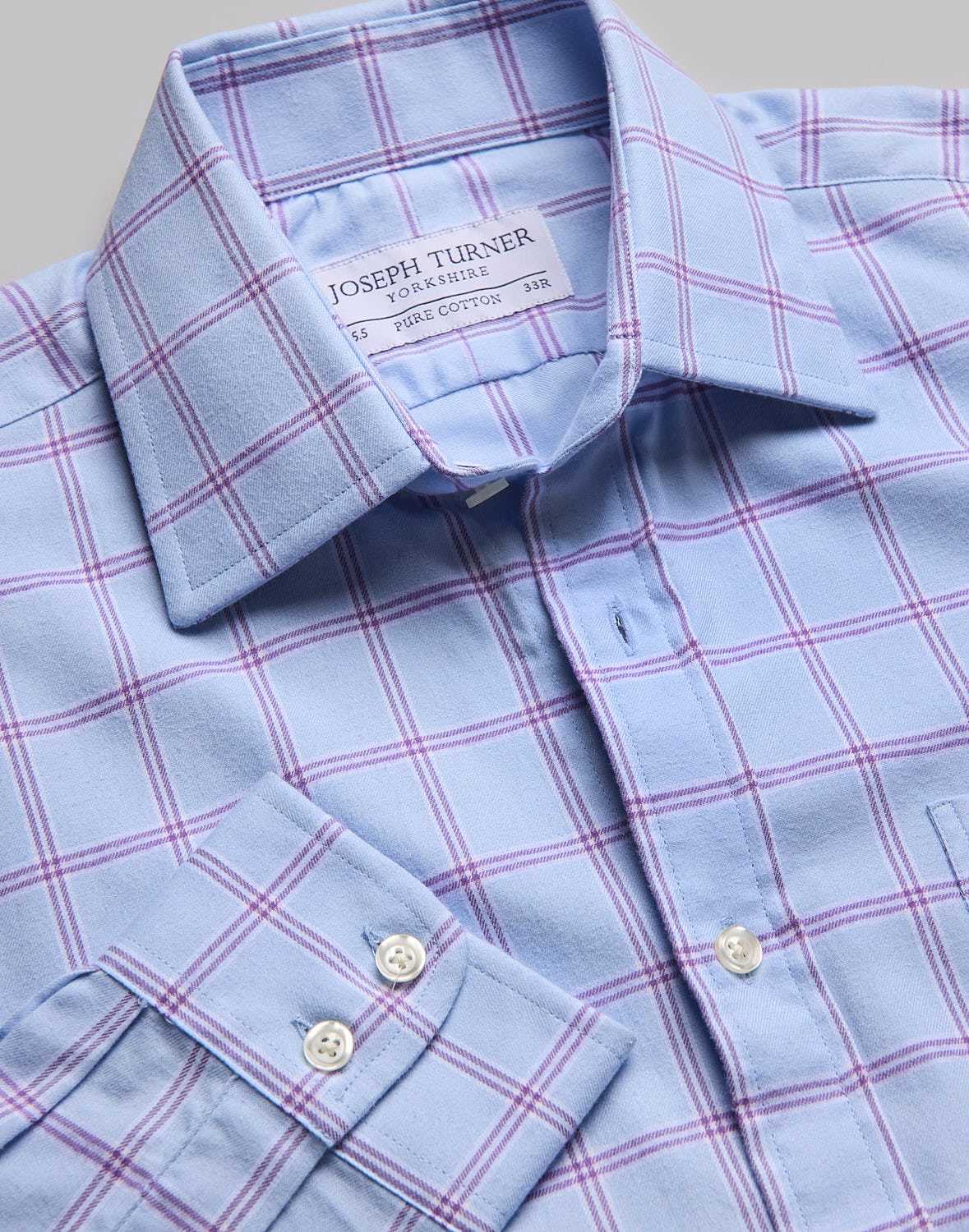 Blue/Purple Country Check Shirt 
