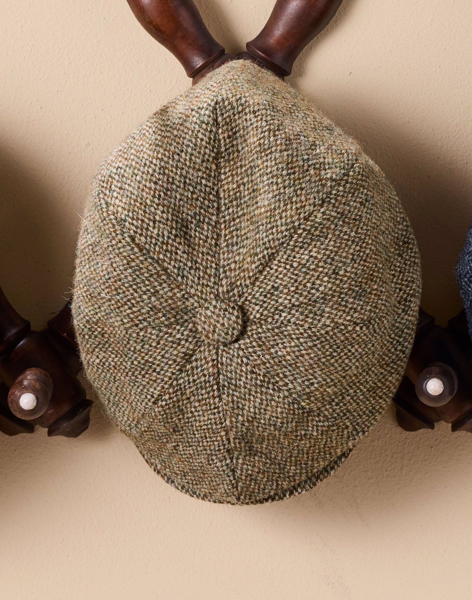 Newsboy Cap - Pebble Tweed