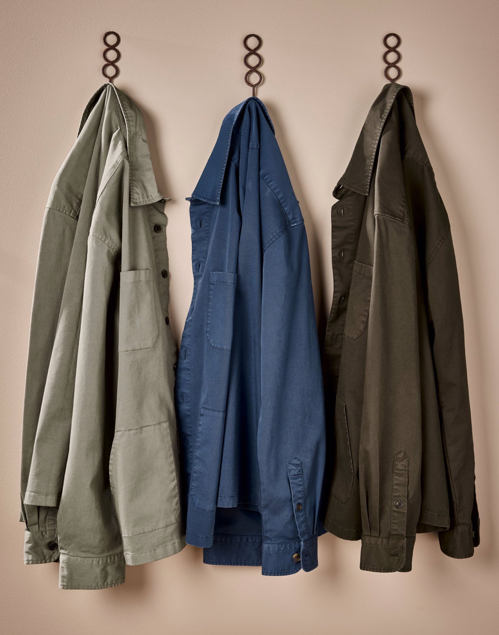 Cotton Overshirt - Bark