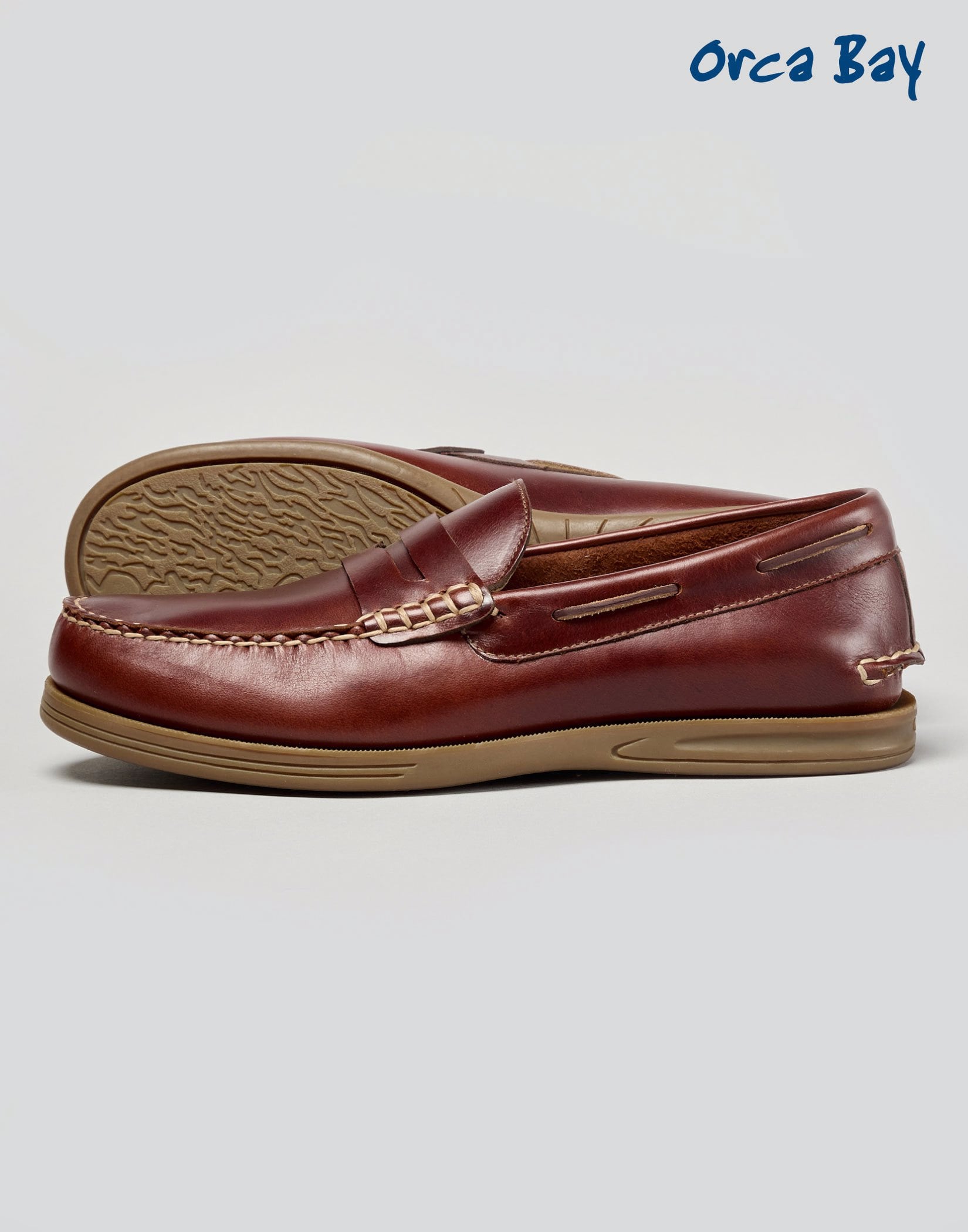 Kip Deck Shoes - Saddle