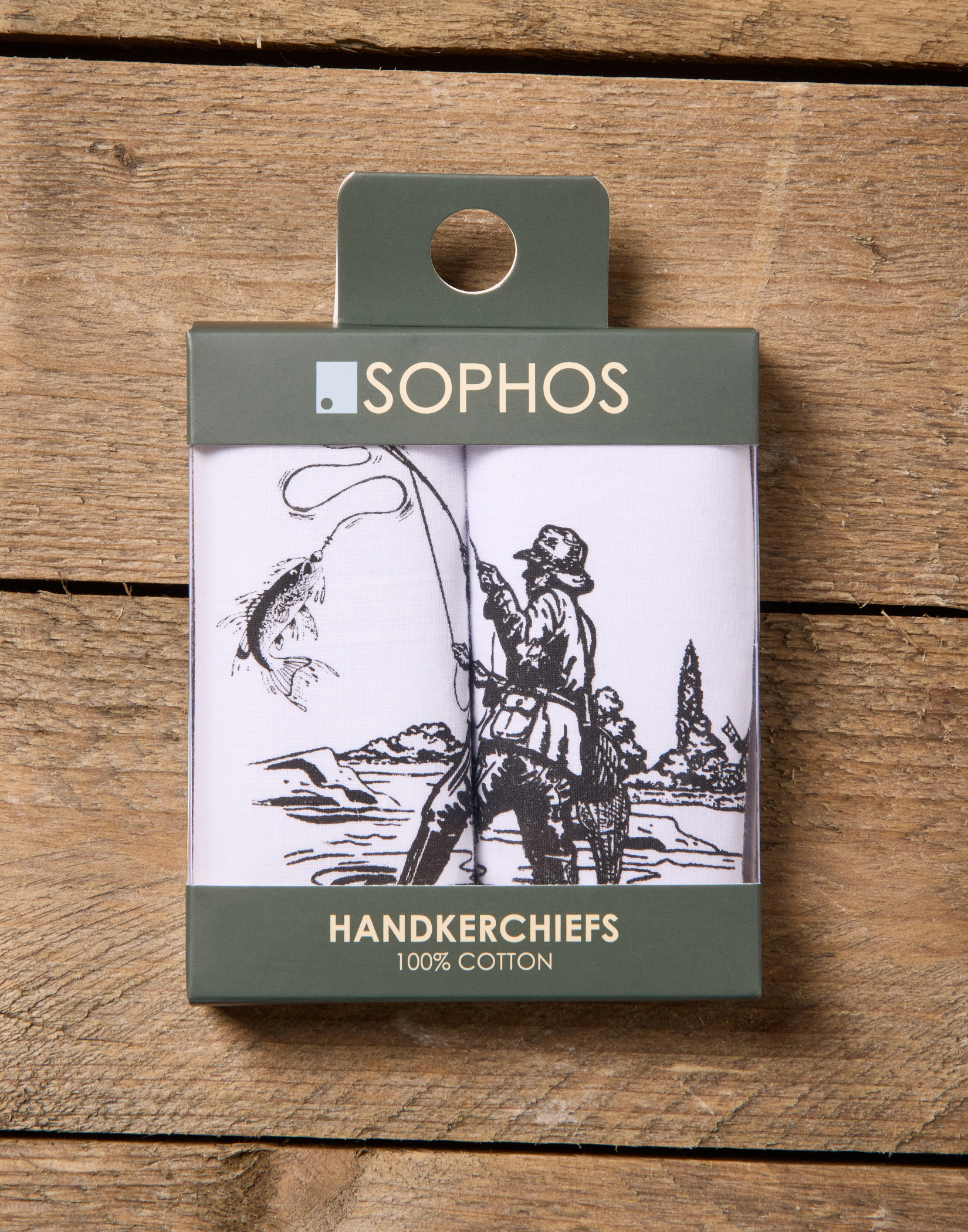 Cotton Handkerchiefs - Fishing