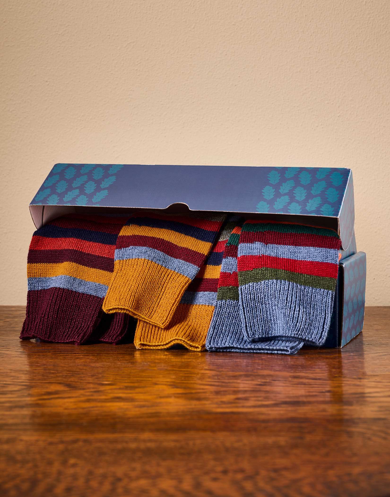 Sock Gift Box - Striped