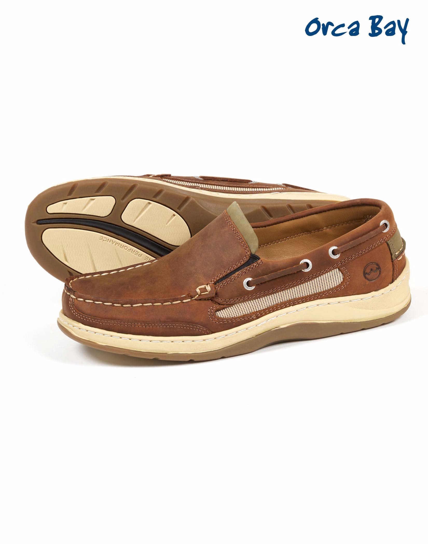 Largs Deck Shoes - Sand